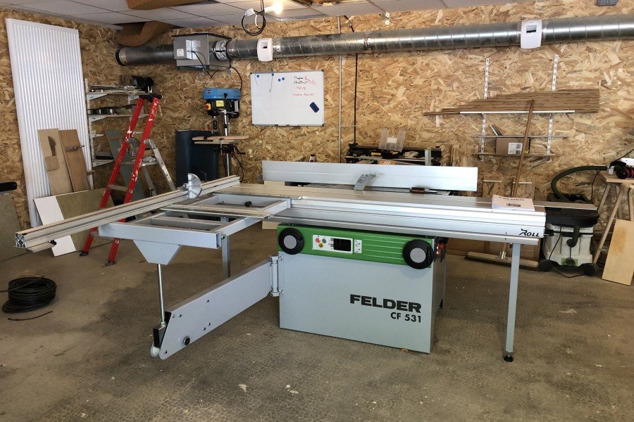 Combinée Felder atelier bois ICI Morvan