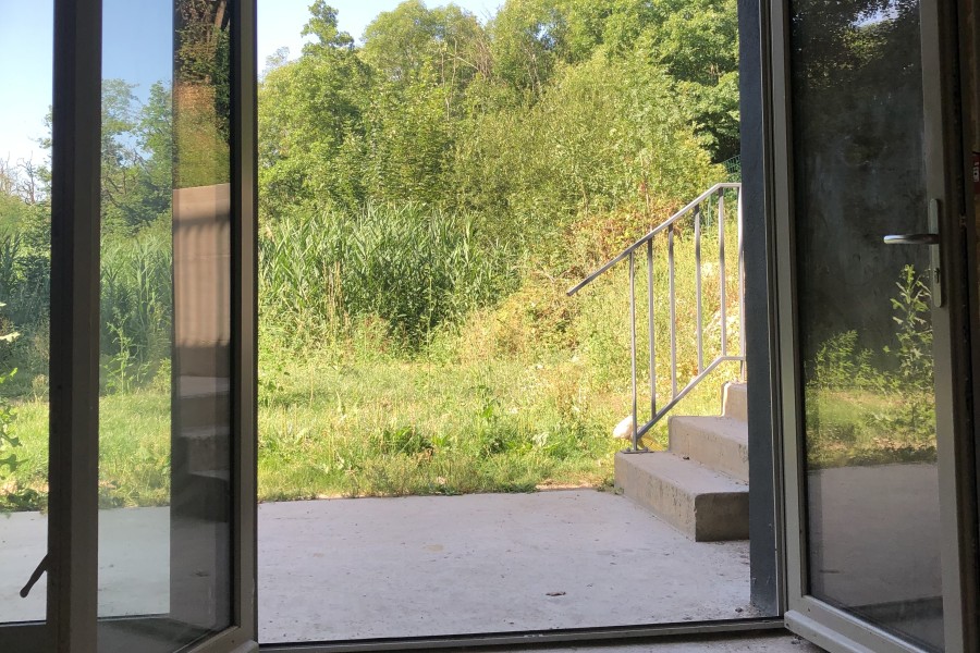 Vue magnifique sur la nature du site gorges de narvau